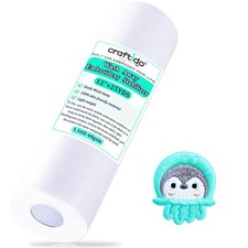 Wash Away/Water Soluble Embroidery Stabilizer Backing Topping 12" x 25 Yd/rol...