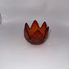 Amberina Tulip Candle Holder ,Fenton?
