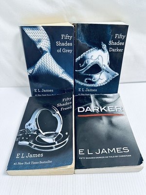 E L James Fifty Shades Grey Darker Freed Lot of 4 Romance Paperbacks