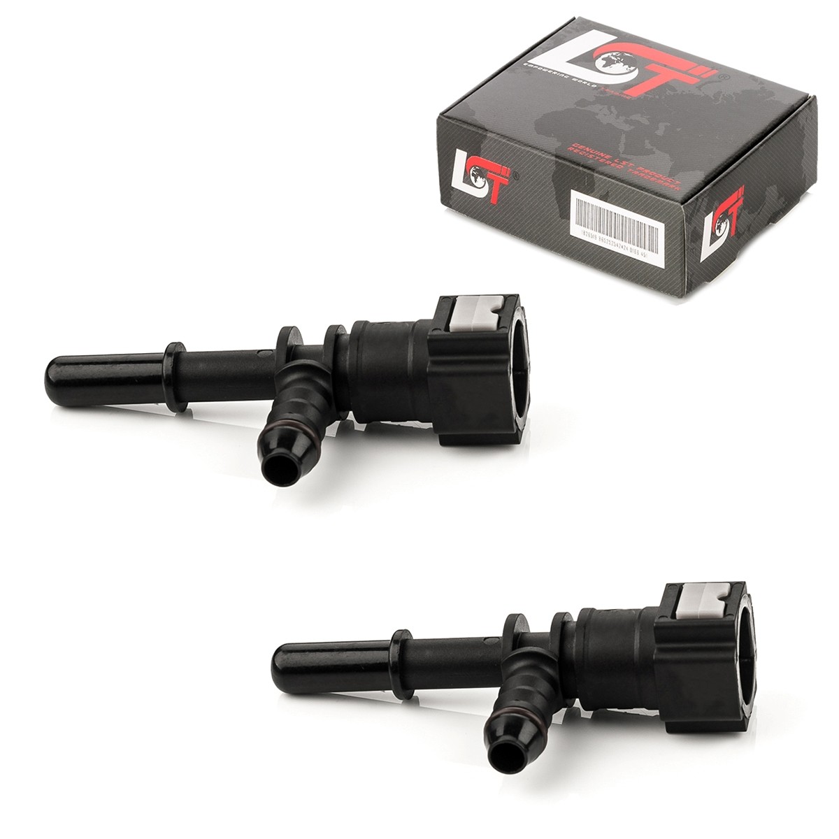 2X Quick Release Fuel Line Hose Coupling T-Piece 7.89X6 For VOLVO