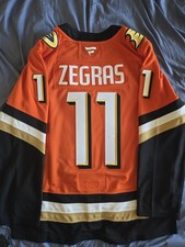 Trevor Zegras Anaheim Ducks Fanatics Authentic Jersey NWT Sz 52