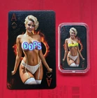 SEXY! Hot Aces "Kim" - 1 troy oz .999 Fine Pure Silver Colorized Bar w COA /100