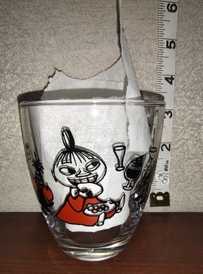 MOOMIN Characters AFTERNOON Tea GLASS Little MY Tove JANSSON's Rare LIMITED!