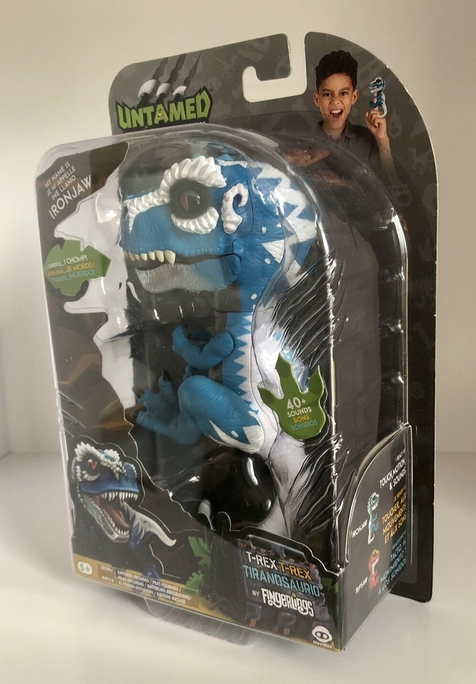 Untamed T-Rex By Fingerlings Ripsaw (Red) Interactive Collectible