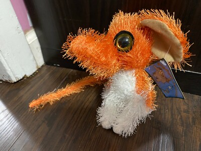 K&K Games Bug Eye Animals Orange Plush  7'' New w Tags nwt Bug-Eyed