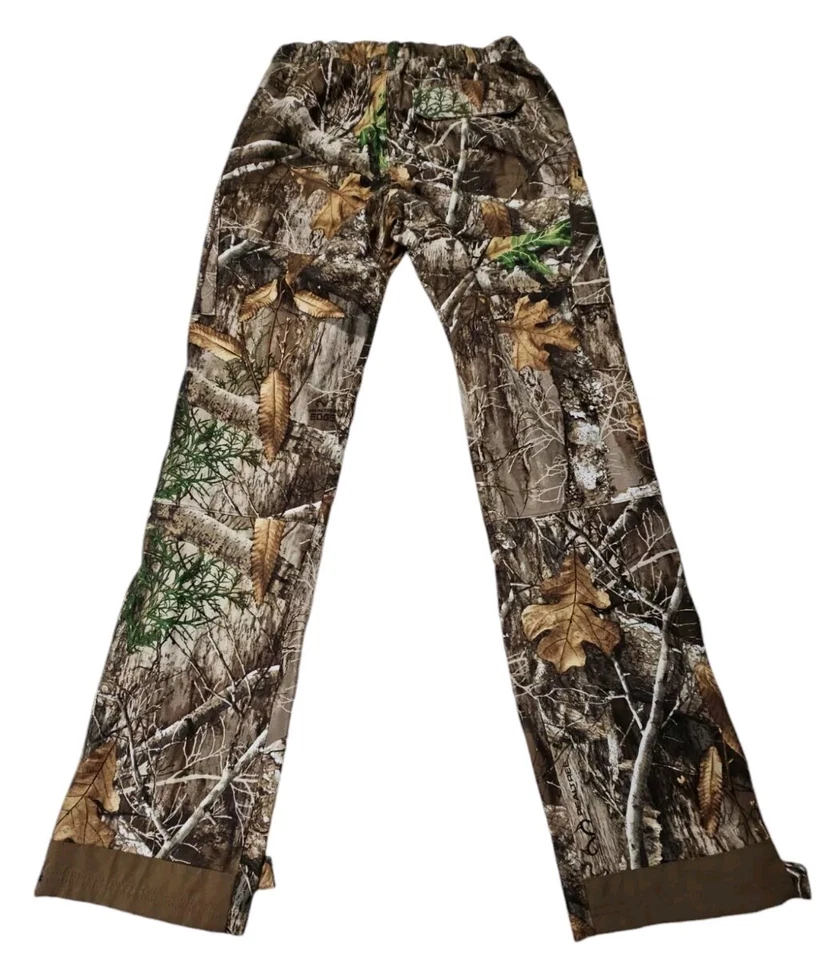Youth RealTree ScentFactor Pant Scent Control Water Repel Hunting Camo Size 2XL - Image 2 of 4