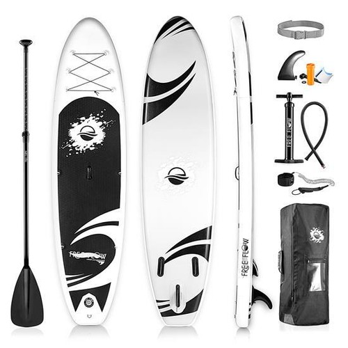 SereneLife 10ft Inflatable Stand Up Paddle Board SUP W Accessories - Pink - Picture 46 of 90