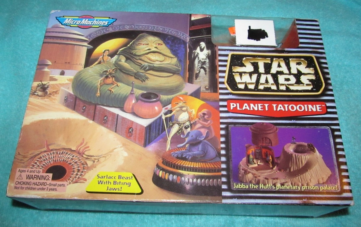 STAR WARS MICRO MACHINES PLANET TATOOINE ACTION PLAYSET New PLEASE