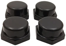 Lot of 4 Workman RC1 Rain Cap Cover to NMO CB HAM Radio Antenna Mount Protectors