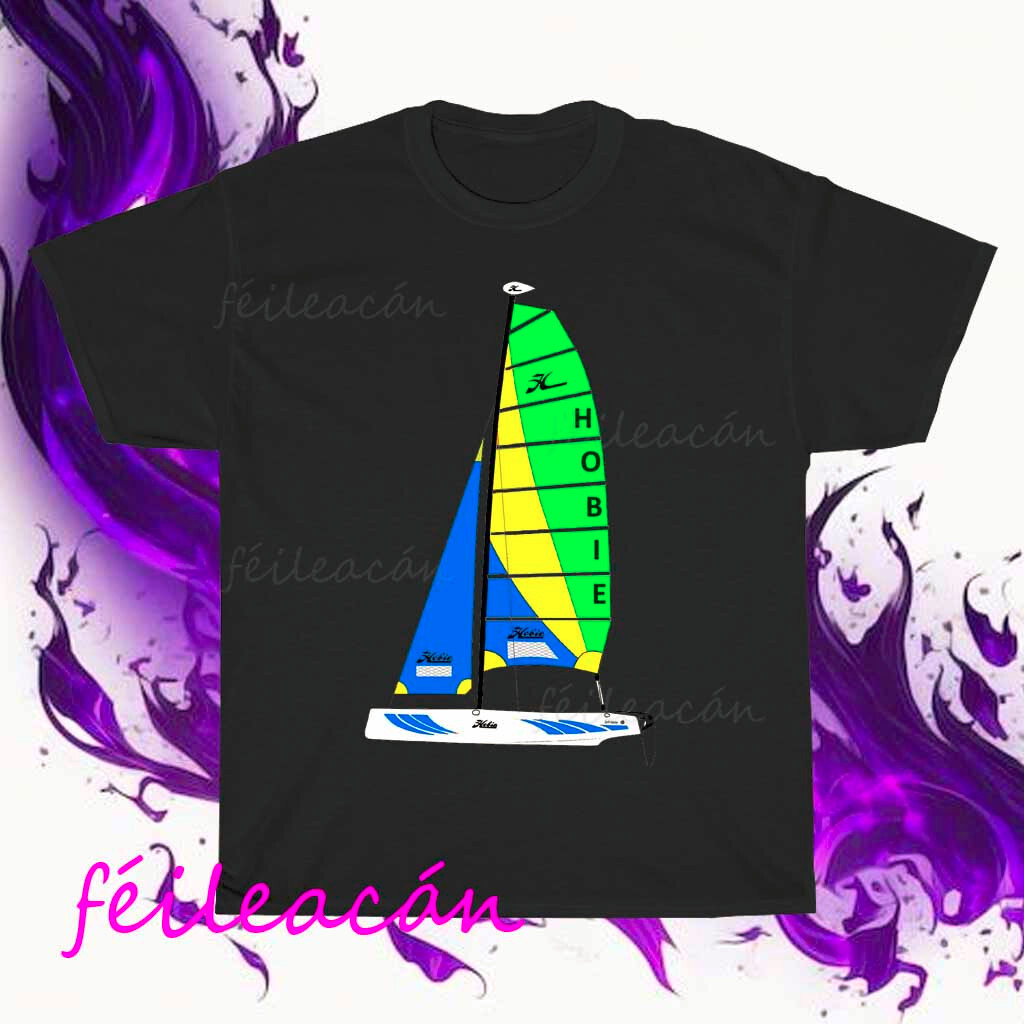 Brand New hobie Cat 16 Active Logo American T-Shirt Funny Size S to 5XL