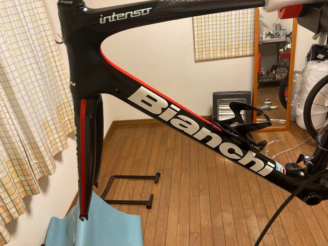 Bianchi Intenso 2016 Carbon Road Bike Frame Set 55cm Free Shipping