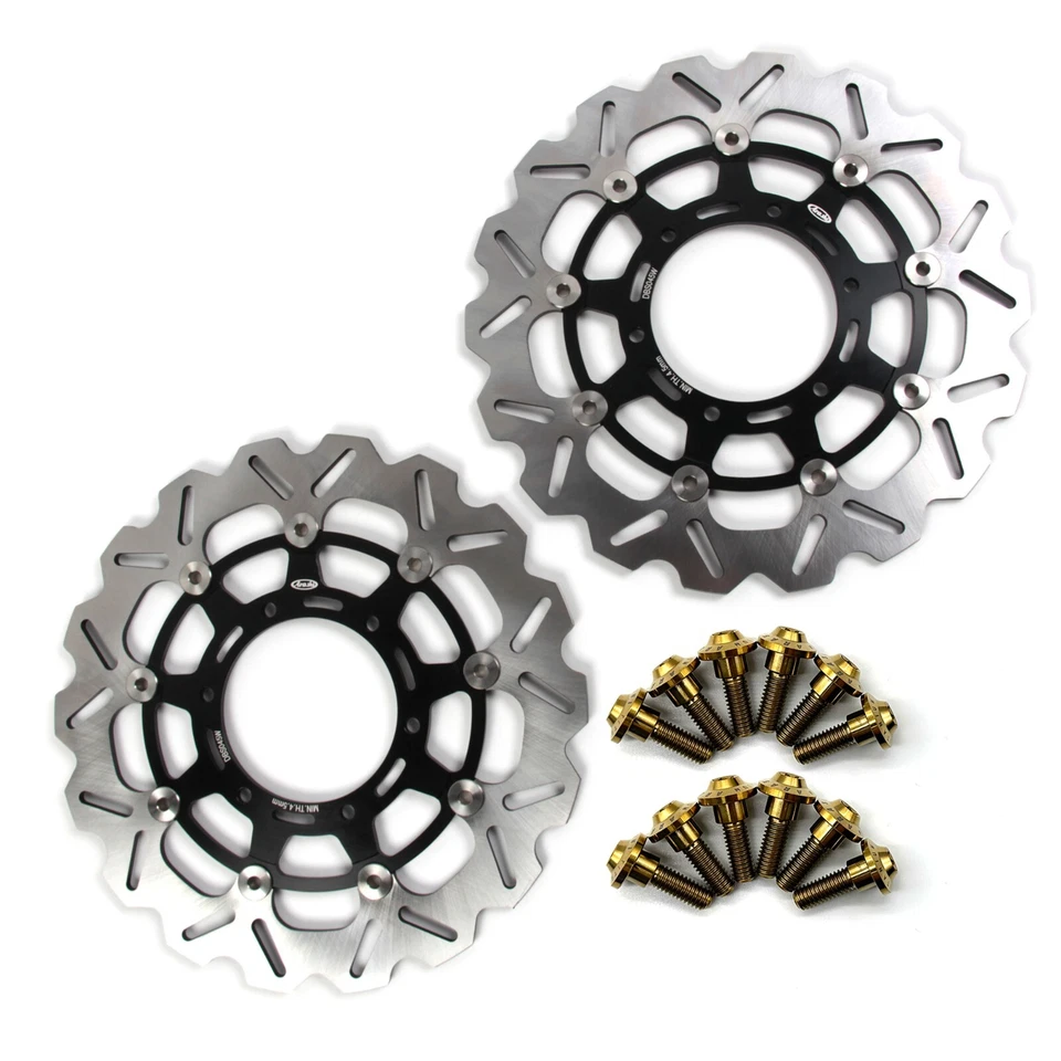 Для Suzuki GSXR600 GSXR750 2008-2017 передний задний тормоз дисковые диски + болты винты - Изображение 2 из 4