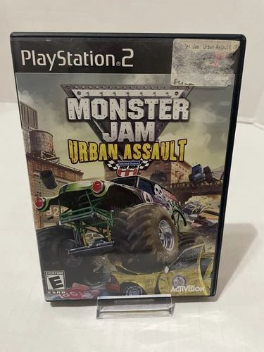 Monster Jam: Urban Assault (Sony PlayStation 2, 2008) CIB - Tested!