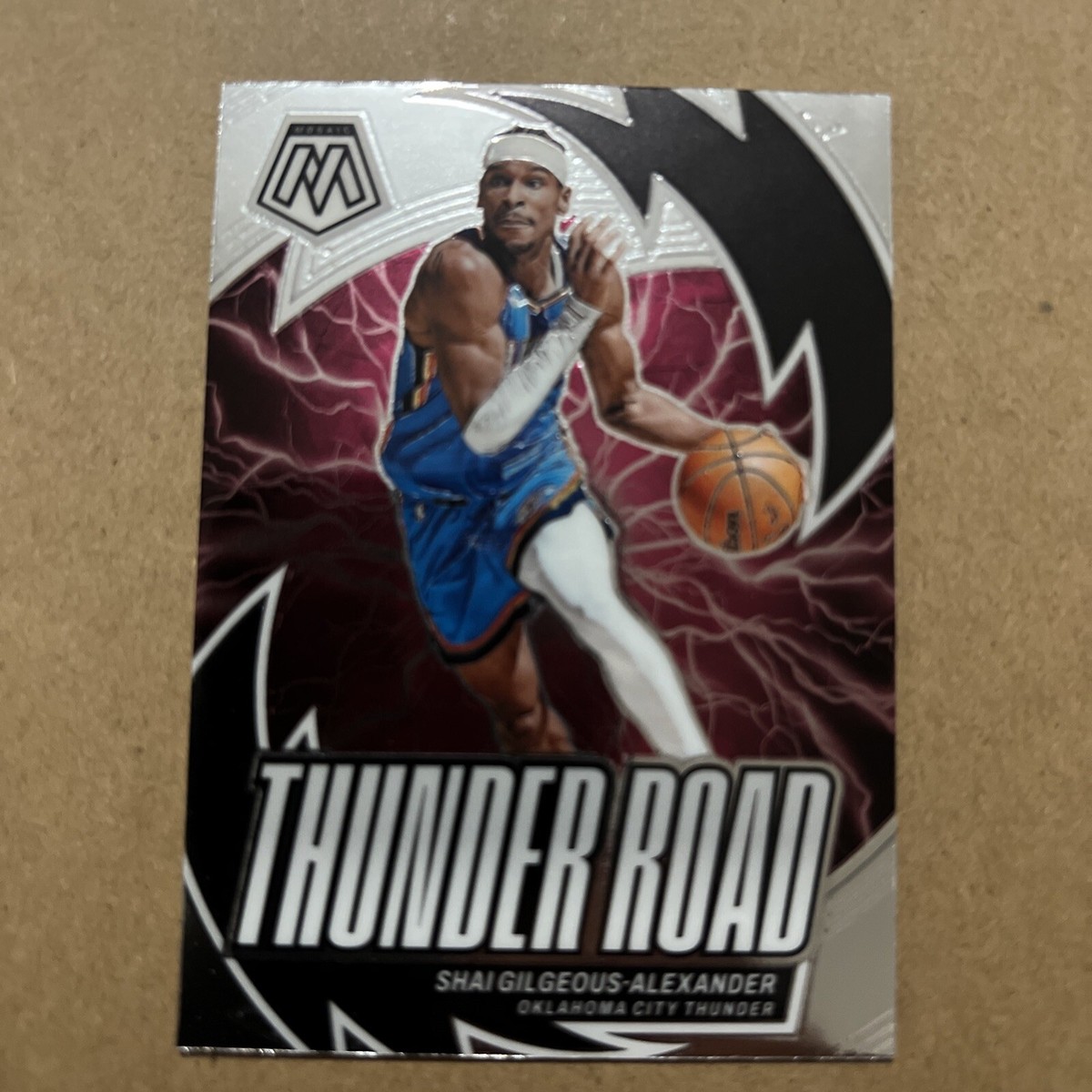 その他 L GEAR SOLID TRADING CARD GAZELLE 96 Shai Gilgeous-Alexander 2023-24 Mosaic Thunder Road #4
