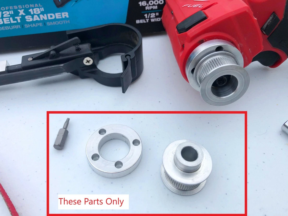 Milwaukee M12 Cut Off Saw to Belt sander conversion kit for FCOT 2522