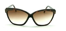 Harv  Benard Ladies Cat Eye Brown Black  Yellow / Brown Gradient Sunglasses