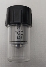 Tiyoda Microscope Objective Lens, HI Plan 100/1.25