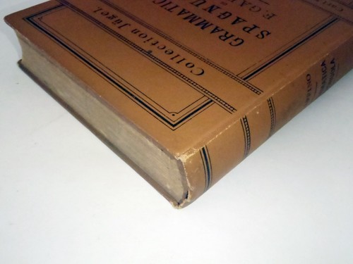 1890 SPANISH GRAMMAR - GAFFINO - ITALIAN ANTIQUE BOOK CAR JUEGL VERLAG FRANKFURT - Picture 15 of 18