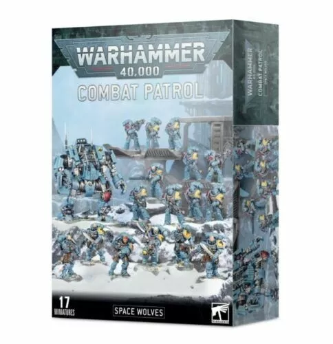 Games Workshop Warhammer 40K SPACE WOLVES COMBAT PATROL - NEW SEALED