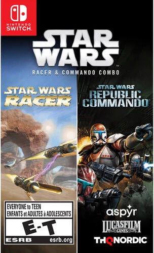 Star Wars Racer and Commando Combo for Nintendo Switch [New Video Game]