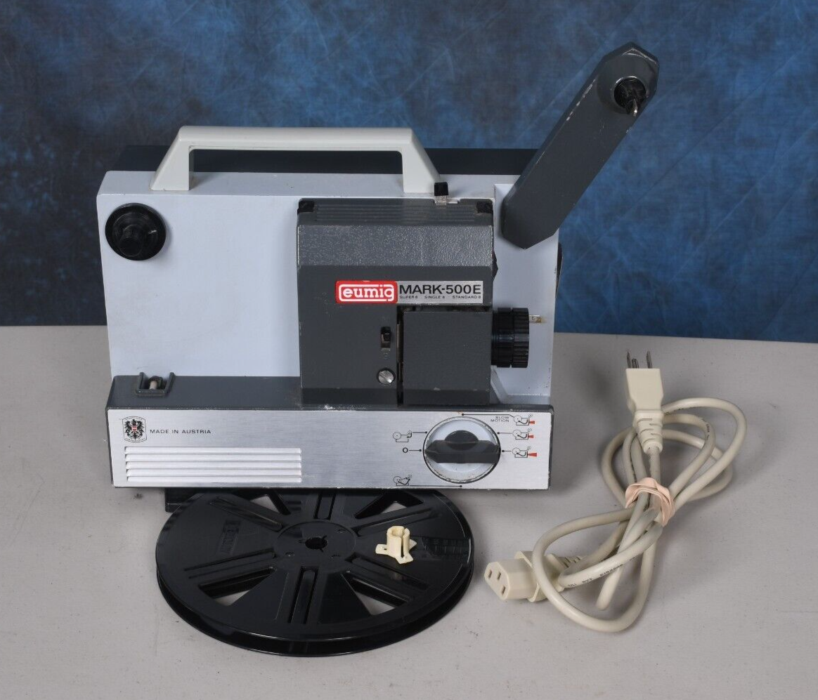 Vieux Projecteur EUMIG 601 D Super 8 – Parfait Pour Les Fans De Cinéma Vintage