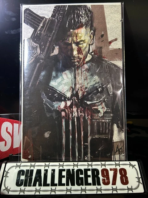 FAME : Jon Bernthal #1 Rudy AO EMBOSSED FOIL PUNISHER - #136/200