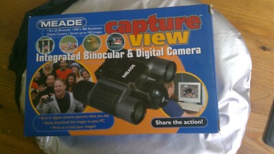 Meade Capture View 8X22 Integrated Binocular & Digital Camera