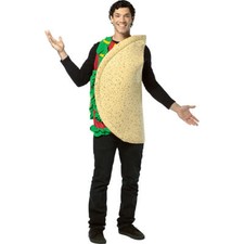 Adult Unisex Taco Costume - New - No tags