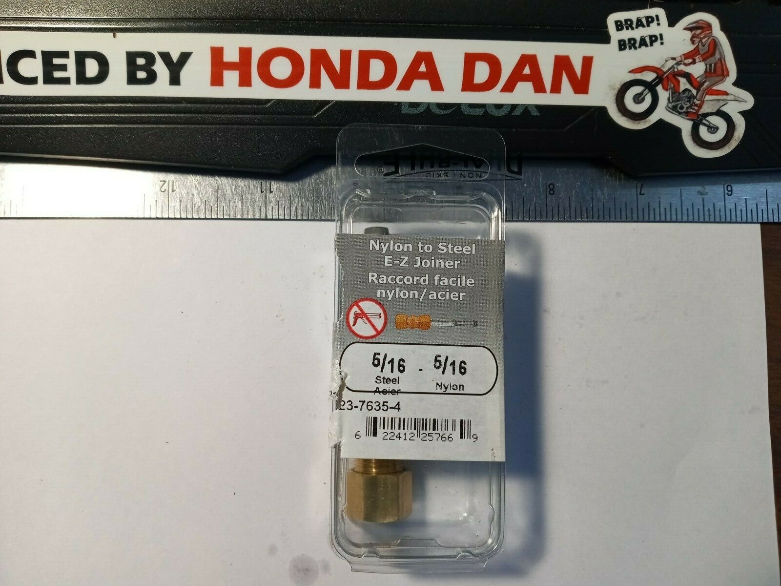 Auto Fuel Line Repair Papco 009510 Nylon to Steel EZ Joiner 5/16" 5/16" eBay