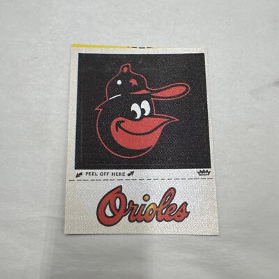 1968-72 Fleer Cloth Patches Baltimore Orioles