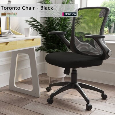 Alphason Toronto Mesh Back Office Chair in Black UK