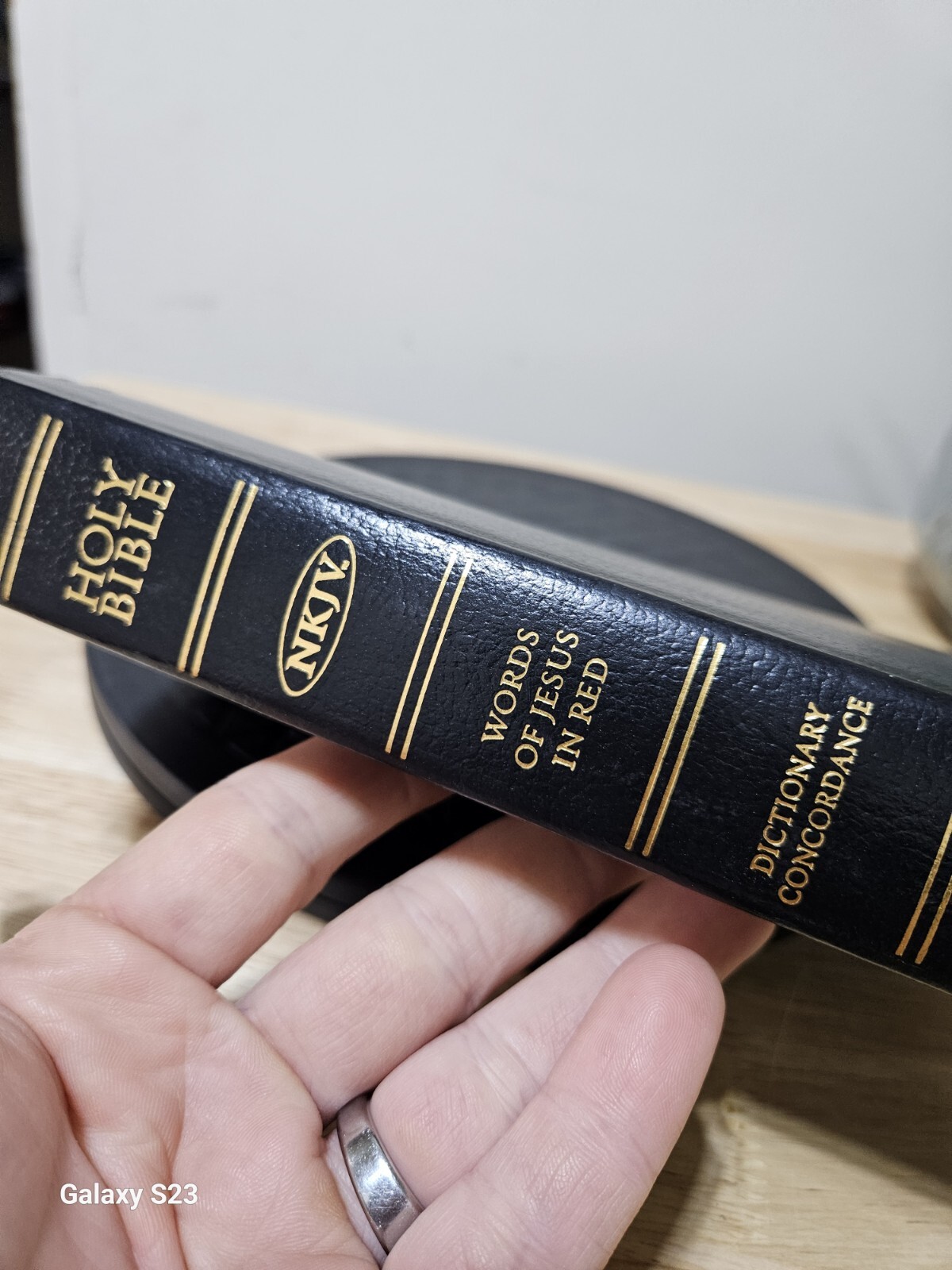 Holy Bible New King James Version Red Letter Dictionary Concordance ...