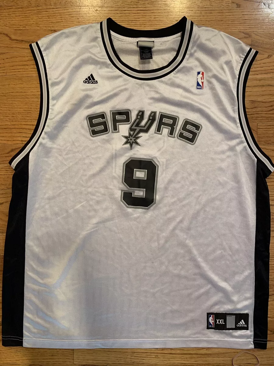 Men's adidas San Antonio Spurs Tony Parker White Home Replica Jersey