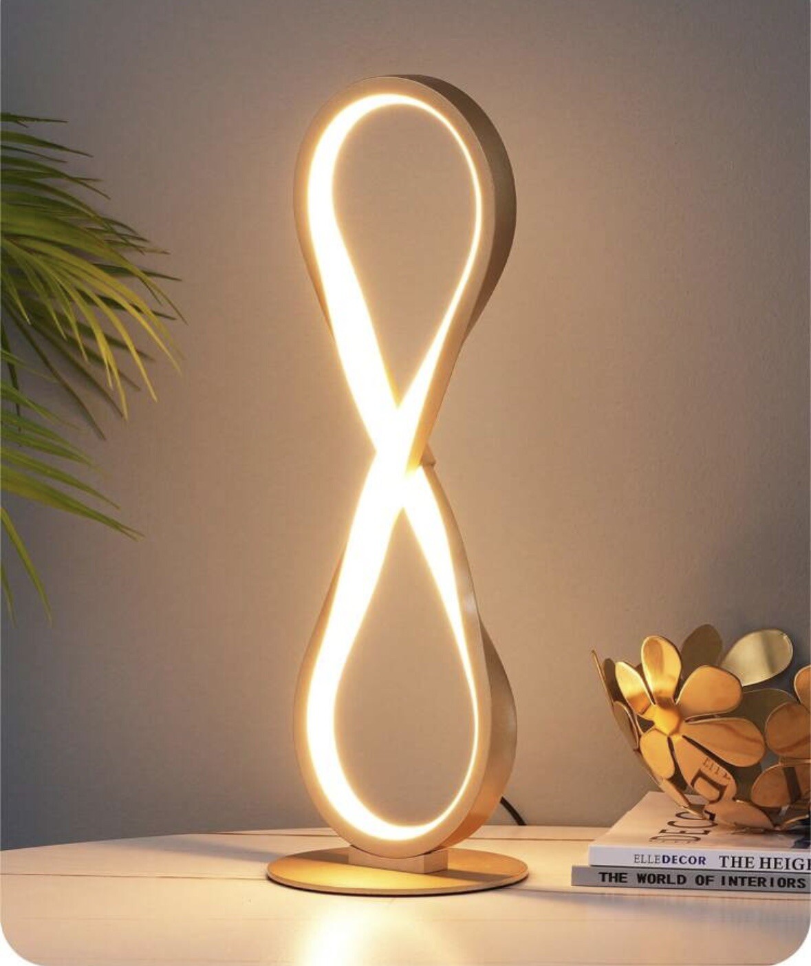 Table Lamp, Touch Control Bedside Lamp, 3 Color Temperature, 475LM,-image