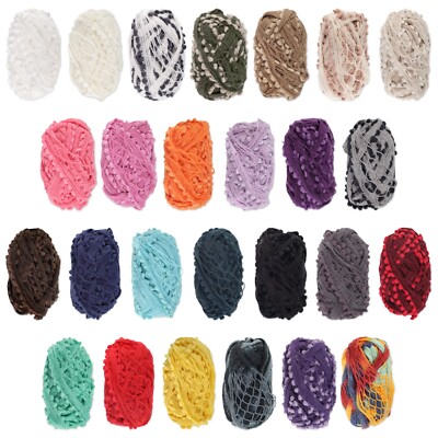 JubileeYarn Fishnet Pom Pom Yarn Bonbons