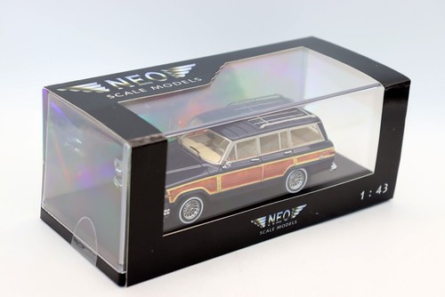 NEO Scale Models 1/43 Jeep Grand Wgoneer DarkBlue Resin Cars for collection gift - Picture 20 of 20