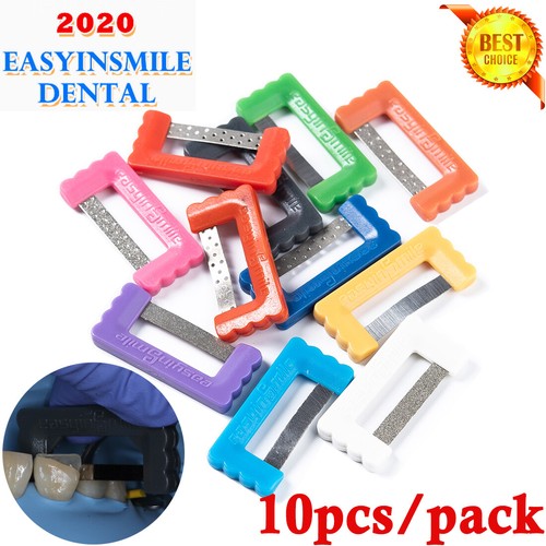10Pcs Dental IPR Strips Orthodontic Interproximal Polish Strips Quick