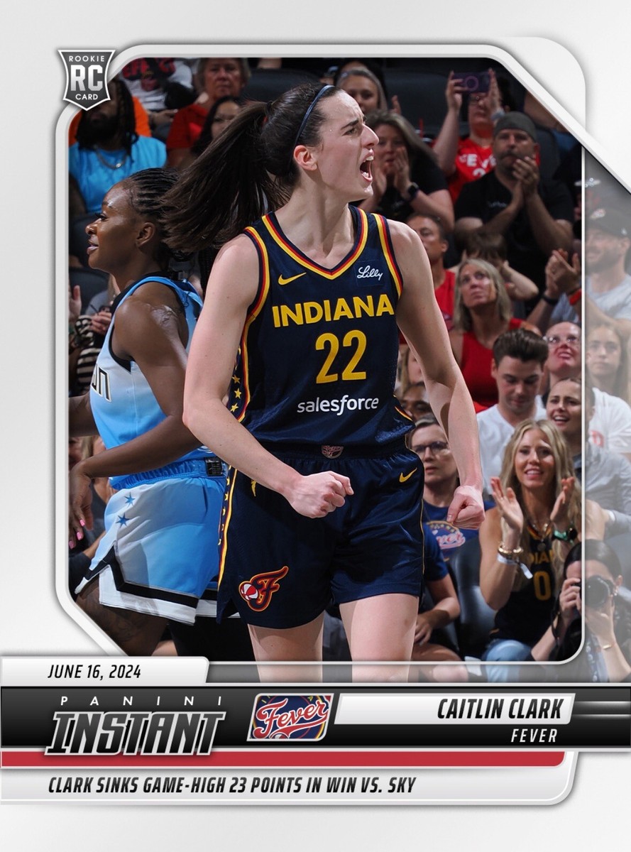 2024 Panini WNBA Caitlin Clark RC ROOKIE CARD - INDIANA FEVER