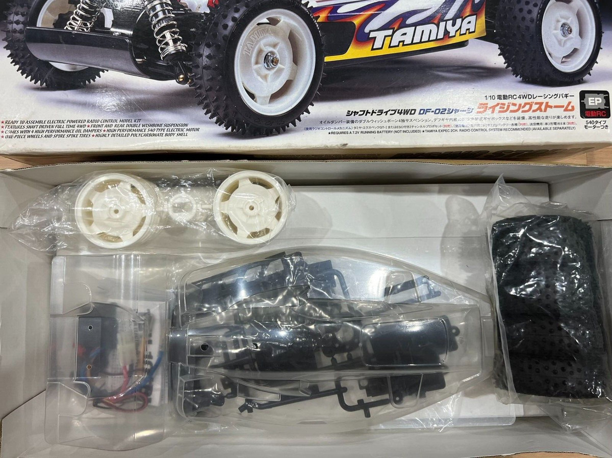 タミヤ 1/10 電動RC 4WDレーシングバギー ライジングストーム RISING