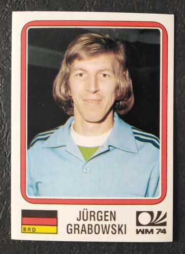 Panini Sticker 66 Jürgen Grabowski Deutschland WM 1974 World Cup Story Sonric's - Bild 1 von 2