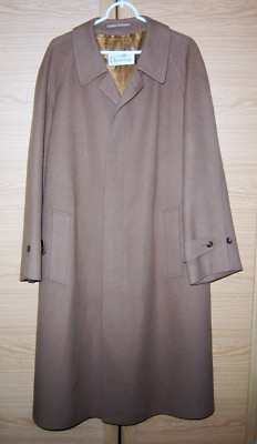 Darebridge Herren Mantel Größe 26 camel 30 % Cashmere 70 % Lammwolle Länge 116cm