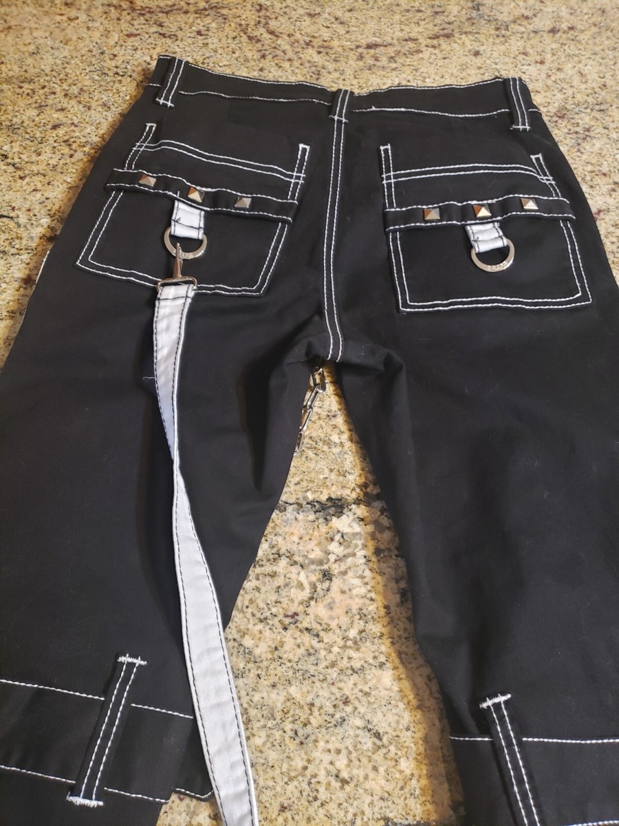 Tripp NYC Pants Daang Goodman Black Chain Skull - Size 26 | eBay