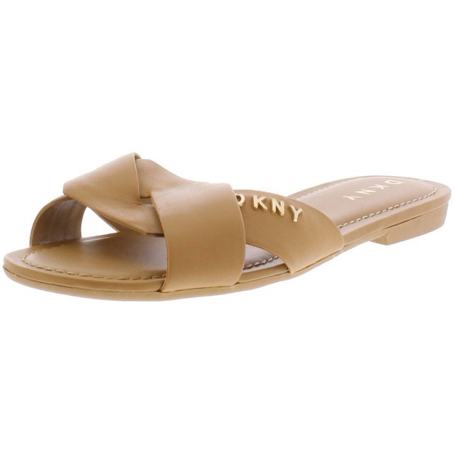 DKNY Womens Kiara Open Toe Casual Slide Sandals Calf Tan Size 6.5 K7mi for sale online | eBay