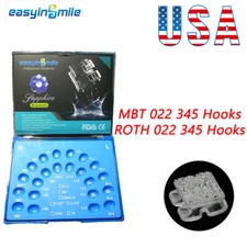 Ortho Monocrystalline Sapphire Dental Ceramic Brackets MINI Clear Brace MBT/ROTH