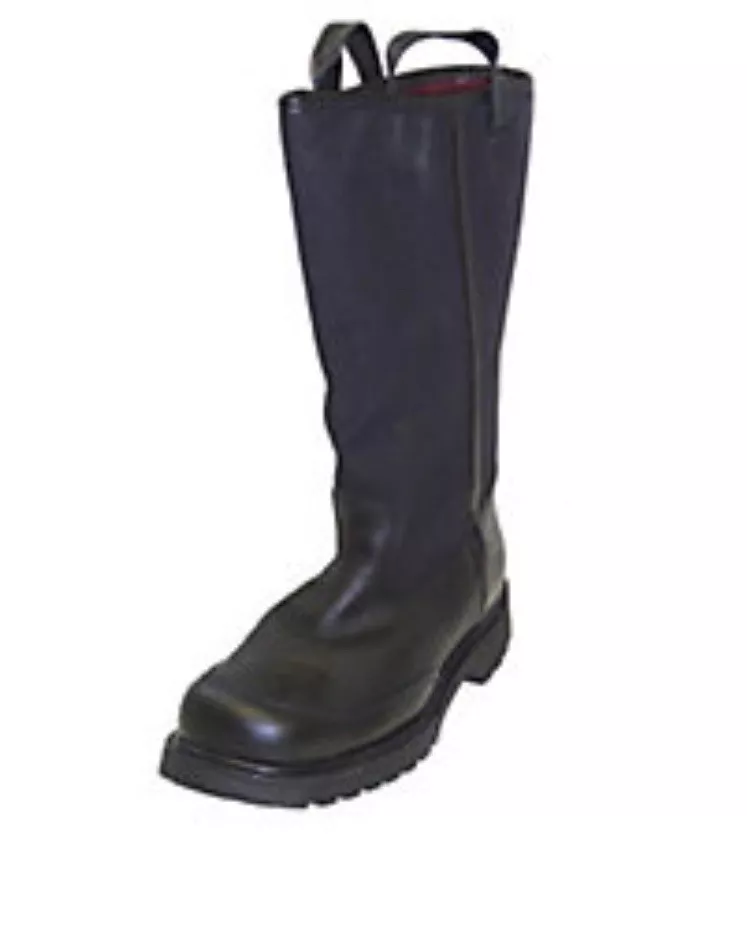 Leather fire clearance boots clearance