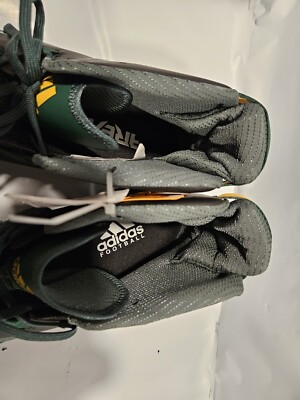 Aaron Rodgers Packers 2017 Team Issued Game Used Cleats #12 Adidas Packers  | eBay
