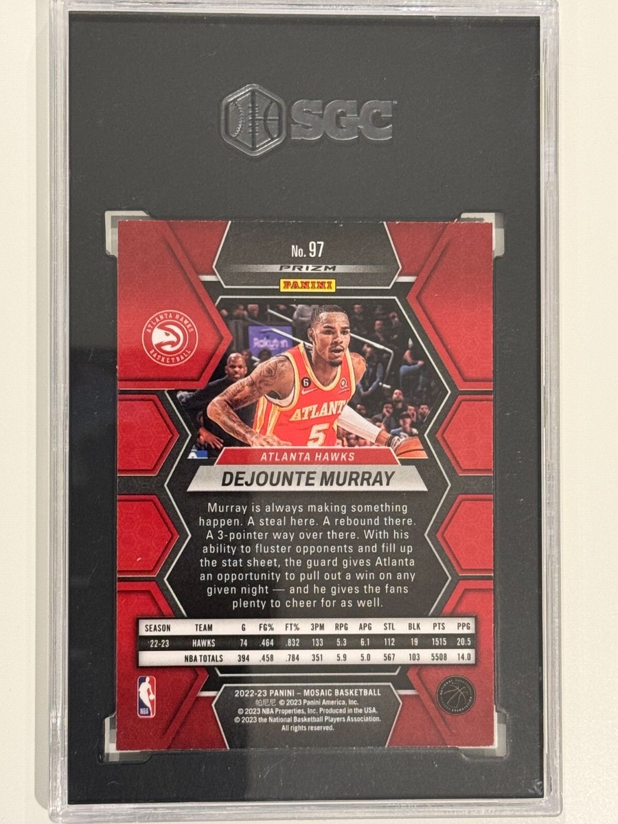 2022-23 Panini Mosaic - Dejounte Murray #97 Genesis Mosaic Prizm