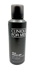 New! CLINIQUE For Men Aloe Shave  Gel ~ 4.2 fl oz / 125 ml ~ Full Size