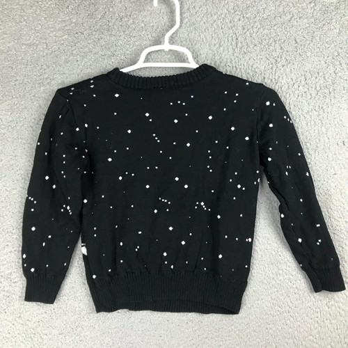 Star Wars Darth Vader Holiday Ugly Christmas Black Knit Sweater Boys Size XS - Picture 4 of 7