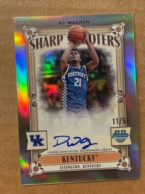 DJ WAGNER Kentucky 2023-24 Bowman University Sharp Shooters